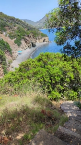 Elba, Badebucht bei Lacona